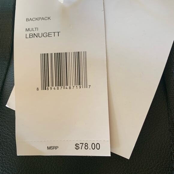 Betsey Johnson Unicorn Rainbow Fuzzy Backpack NEW - Picture 7 of 7